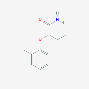2-(2-methylphenoxy)butanamide