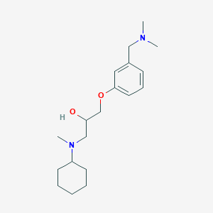 1-[cyclohexyl(methyl)amino]-3-{3-[(dimethylamino)methyl]phenoxy}-2-propanol