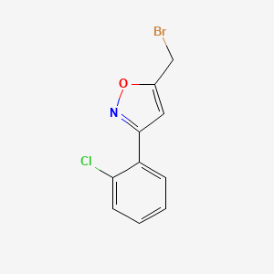 5-(bromomethyl)-3-(2-chlorophenyl)Isoxazole