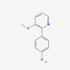 4-(3-methoxypyridin-2-yl)phenol