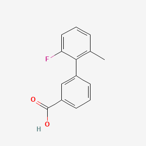 2'-Fluoro-6'-methylbiphenyl-3-carboxylic acid