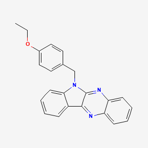 6-(4-ethoxybenzyl)-6H-indolo[2,3-b]quinoxaline