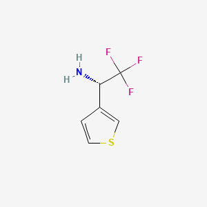 (1S)-2,2,2-trifluoro-1-(3-thienyl)ethylamine