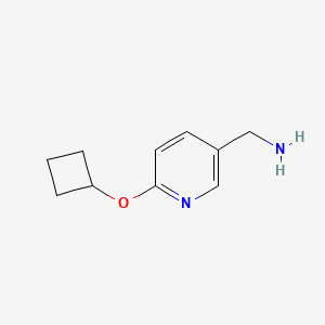 (6-Cyclobutoxypyridin-3-yl)methanamine