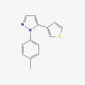 5-(Thiophen-3-yl)-1-(p-tolyl)-1H-pyrazole