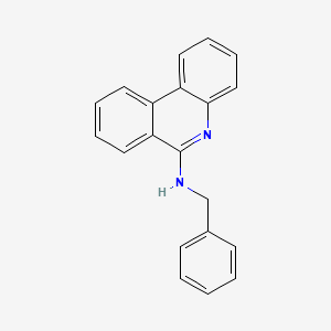 molecular formula C20H16N2 B5969918 N-benzyl-6-phenanthridinamine CAS No. 66152-01-0