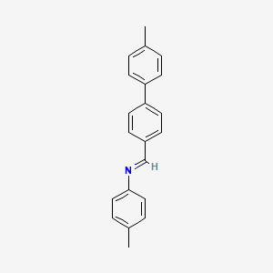 N-(4-Methylphenyl)-4'-methylbiphenyl-4-methaneimine