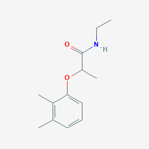 molecular formula C13H19NO2 B5970111 2-(2,3-dimethylphenoxy)-N-ethylpropanamide 