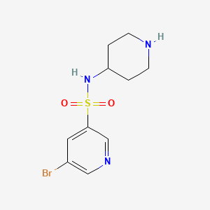 5-Bromo-n-(piperidin-4-yl)pyridine-3-sulfonamide