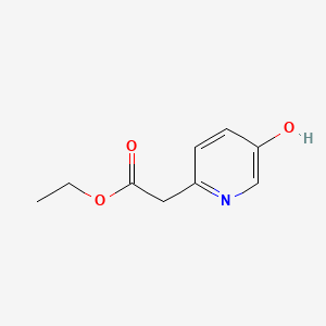 Ethyl 2-(5-hydroxypyridin-2-YL)acetate