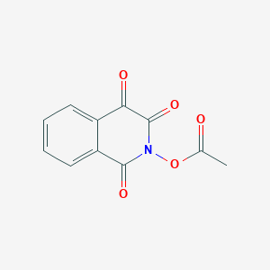molecular formula C11H7NO5 B5970809 2-(acetyloxy)-1,3,4(2H)-isoquinolinetrione 