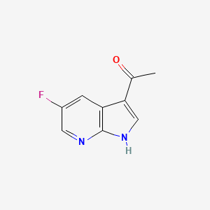 1-(5-Fluoro-1H-pyrrolo[2,3-b]pyridin-3-yl)ethanone