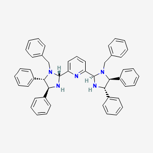 2,6-Bis[(2R,4S,5S)-1-benzyl-4,5-diphenylimidazolidin-2-yl]pyridine