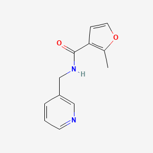 molecular formula C12H12N2O2 B5970954 2-methyl-N-(3-pyridinylmethyl)-3-furamide 