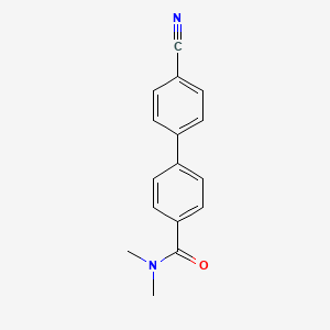 4-(4-Cyanophenyl)-N,N-dimethylbenzamide