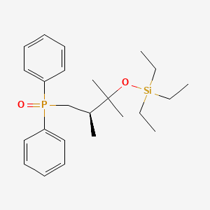 Phosphine oxide, [(2R)-2,3-dimethyl-3-[(triethylsilyl)oxy]butyl]diphenyl-