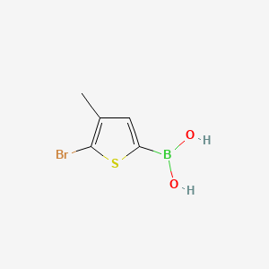 (5-Bromo-4-methylthiophen-2-yl)boronic acid