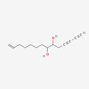 molecular formula C14H20O2 B597119 Panaxyne CAS No. 122855-49-6