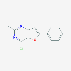 4-Chloro-2-methyl-6-phenylfuro[3,2-d]pyrimidine