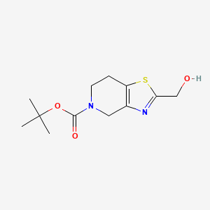 B597315 tert-Butyl 2-(hydroxymethyl)-6,7-dihydrothiazolo[4,5-c]pyridine-5(4H)-carboxylate CAS No. 1269532-60-6