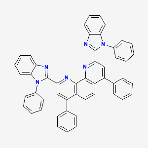 B597328 1,10-Phenanthroline, 4,7-diphenyl-2,9-bis(1-phenyl-1H-benziMidazol-2-yl)- CAS No. 1315609-59-6