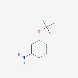 B597340 3-Tert-butoxycyclohexanamine CAS No. 1211592-87-8