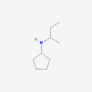 molecular formula C9H19N B5974074 N-(sec-butyl)cyclopentanamine CAS No. 915922-28-0