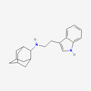 molecular formula C20H26N2 B5974107 2-adamantyl[2-(1H-indol-3-yl)ethyl]amine 