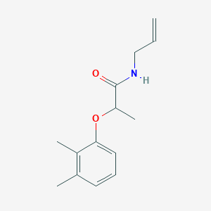 molecular formula C14H19NO2 B5974425 N-allyl-2-(2,3-dimethylphenoxy)propanamide 