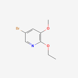 B597464 5-Bromo-2-ethoxy-3-methoxypyridine CAS No. 1241752-31-7