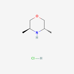 (3S,5S)-3,5-Dimethylmorpholine hydrochloride