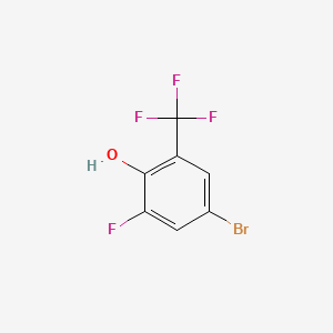 4-Bromo-2-fluoro-6-(trifluoromethyl)phenol