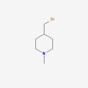 4-(Bromomethyl)-1-methylpiperidine