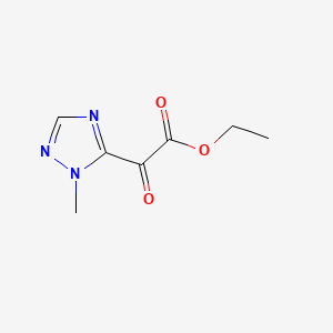 Ethyl 2-(2-methyl-1,2,4-triazol-3-yl)-2-oxoacetate