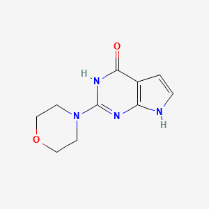 2-Morpholino-3H-pyrrolo[2,3-d]pyrimidin-4(7H)-one