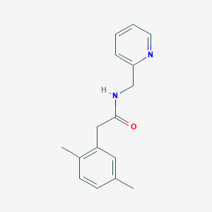 2-(2,5-dimethylphenyl)-N-(2-pyridinylmethyl)acetamide