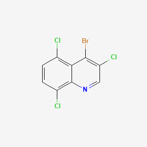 4-Bromo-3,5,8-trichloroquinoline