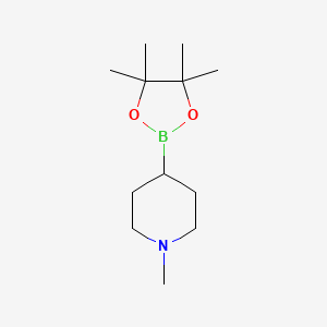 1-Methyl-4-(4,4,5,5-tetramethyl-1,3,2-dioxaborolan-2-yl)piperidine