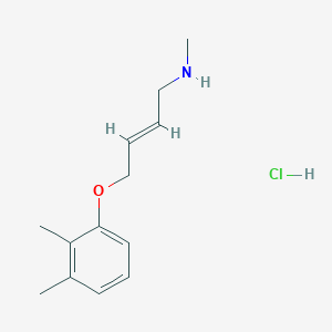 molecular formula C13H20ClNO B5976048 [4-(2,3-dimethylphenoxy)but-2-en-1-yl]methylamine hydrochloride 
