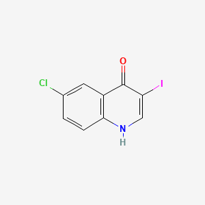6-Chloro-3-iodoquinolin-4(1H)-one