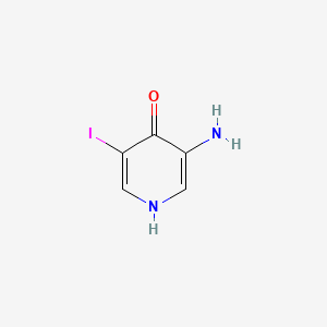 molecular formula C5H5IN2O B597616 3-Amino-5-iodopyridin-4-ol CAS No. 1332691-15-2