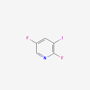 molecular formula C5H2F2IN B597624 2,5-Difluoro-3-iodopyridine CAS No. 1214377-11-3