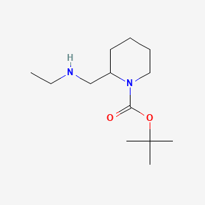 tert-Butyl 2-((ethylamino)methyl)piperidine-1-carboxylate