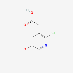 2-Chloro-5-methoxypyridine-3-acetic acid
