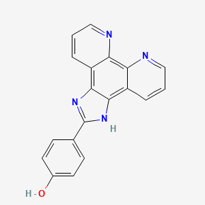 2-(p-Hydroxyphenyl)-1H-imidazo[4,5-f][1,10]phenanthrolline