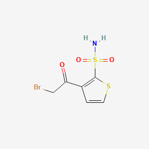 3-(2-Bromoacetyl)thiophene-2-sulfonamide