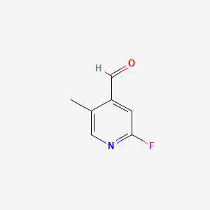 2-Fluoro-5-methylisonicotinaldehyde