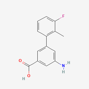 3-Amino-5-(3-fluoro-2-methylphenyl)benzoic acid