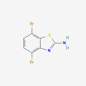 4,7-Dibromobenzo[d]thiazol-2-amine