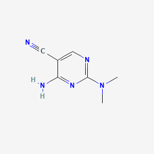 4-Amino-2-(dimethylamino)pyrimidine-5-carbonitrile